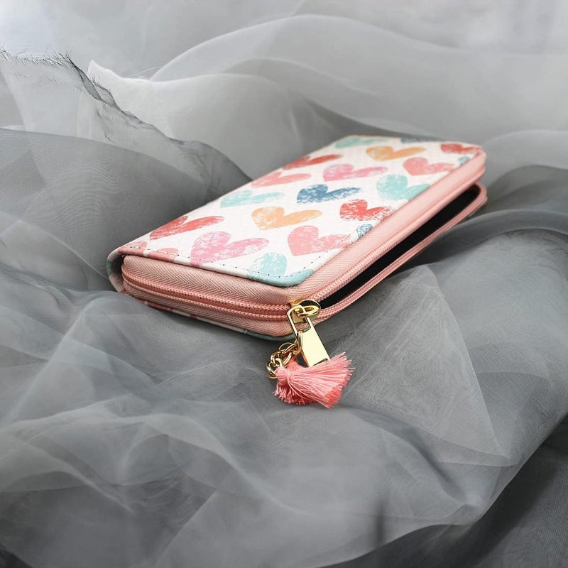 Timlee Cactus Unicorn Zipper Wallet Long Clutch Bag PU Leather Purse Girls Christmas Gift (0828F) - Image 5